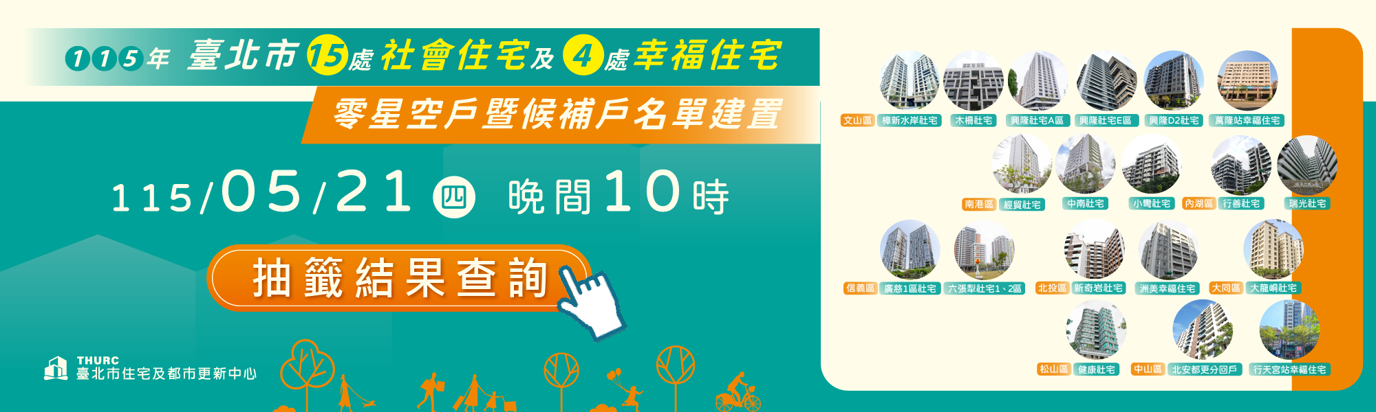 19處社會住宅抽籤結果BN