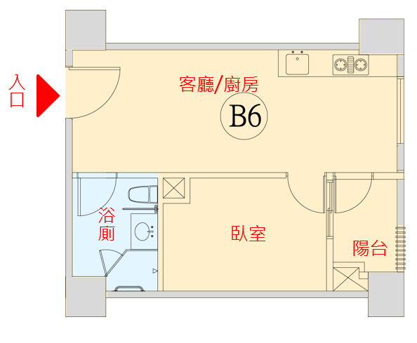 大橋頭社會住宅平面圖 