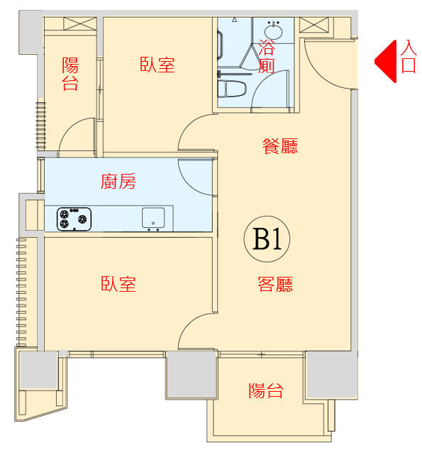 大橋頭社會住宅平面圖