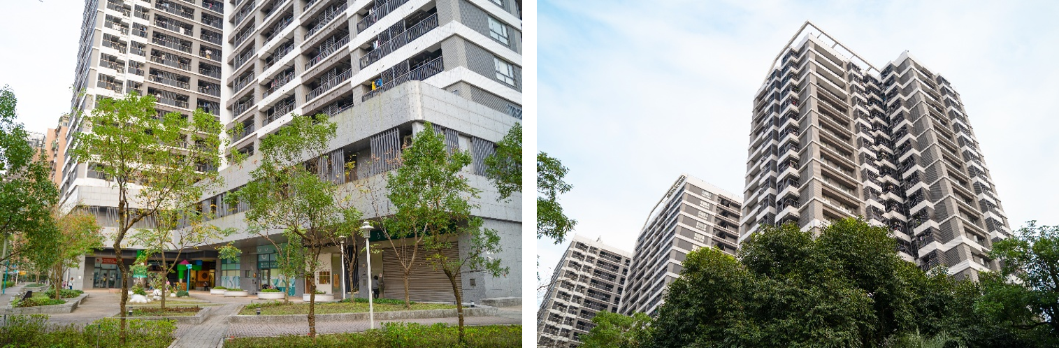 圖一 東明社會住宅外觀圖 