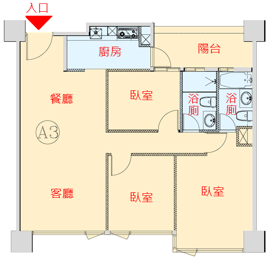 金龍社會住宅平面圖