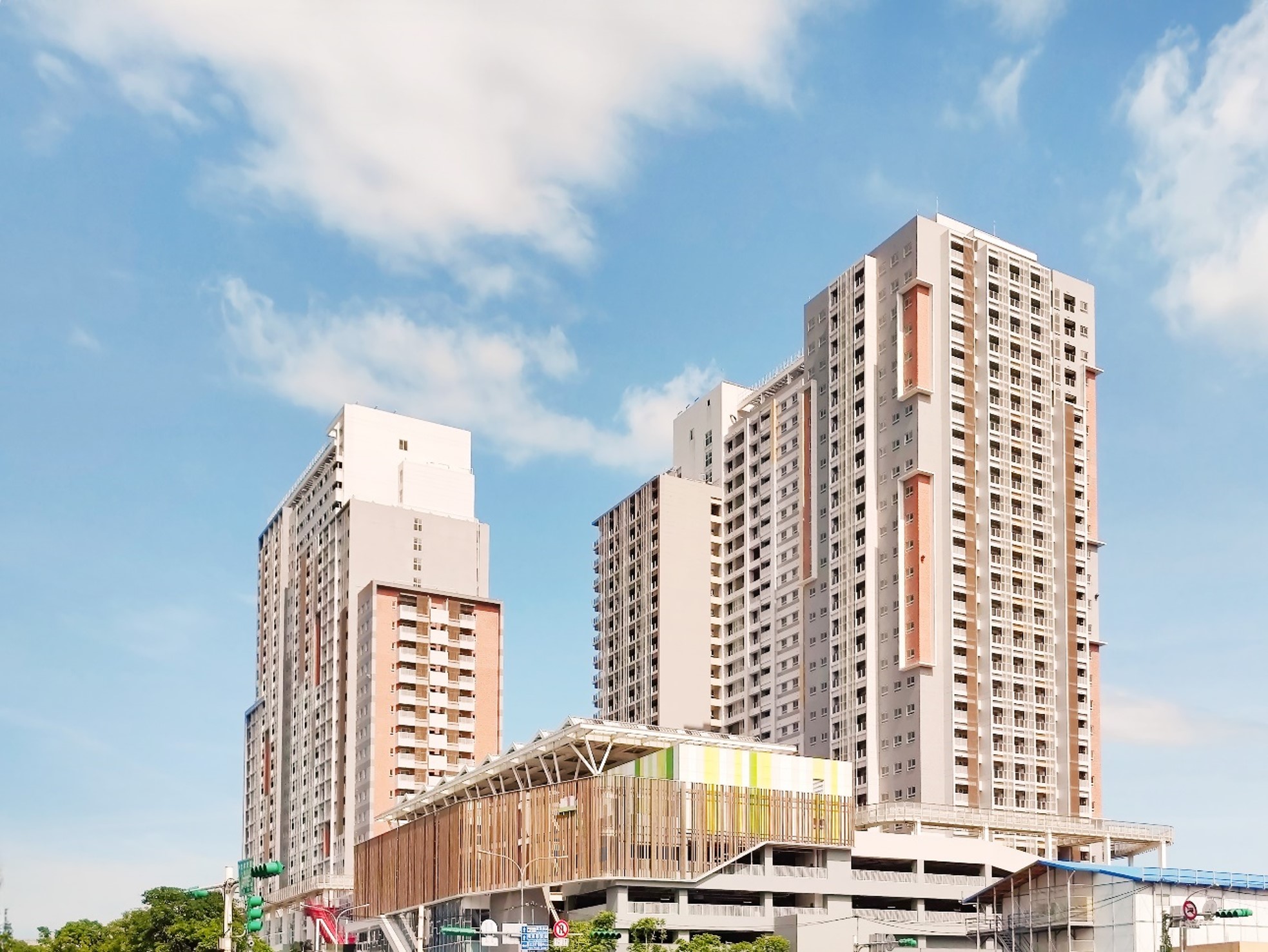 圖一 南港機廠社會住宅1區外觀
